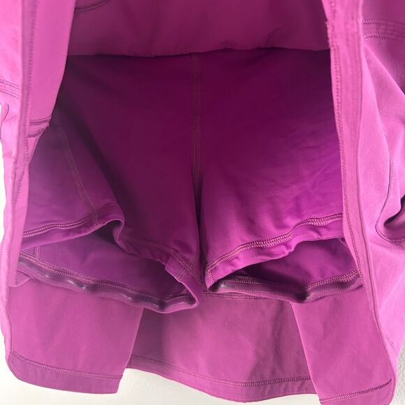 Lululemon Pace Rival Mid-Rise Skirt Vivid Plum - Picture 6 of 7